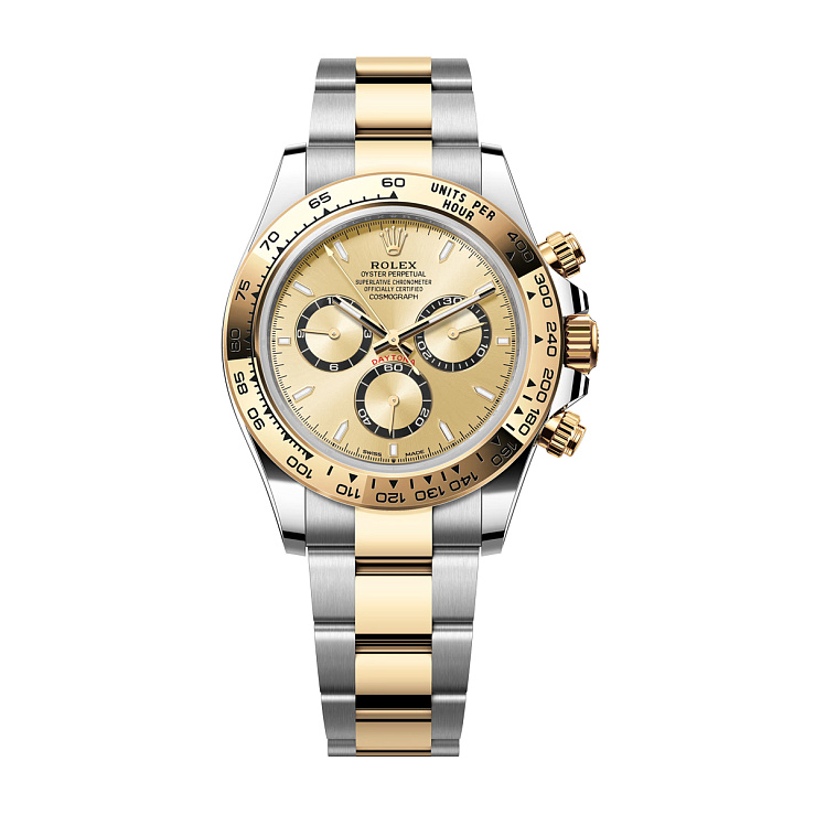 COSMOGRAPH DAYTONA Two-Tone Champagne Dial 