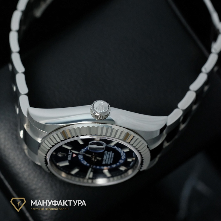 Sky-Dweller Steel Blue Dial