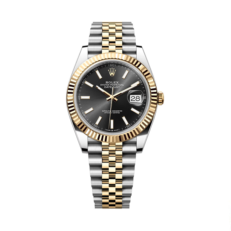 Datejust 41mm Steel & Yellow Gold Black dial Jubilee bracelet