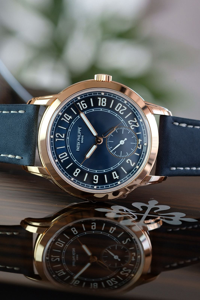 Travel Time 42mm Rose Gold