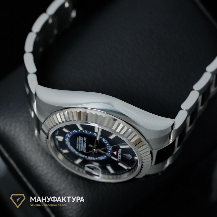 Sky-Dweller Steel Blue Dial