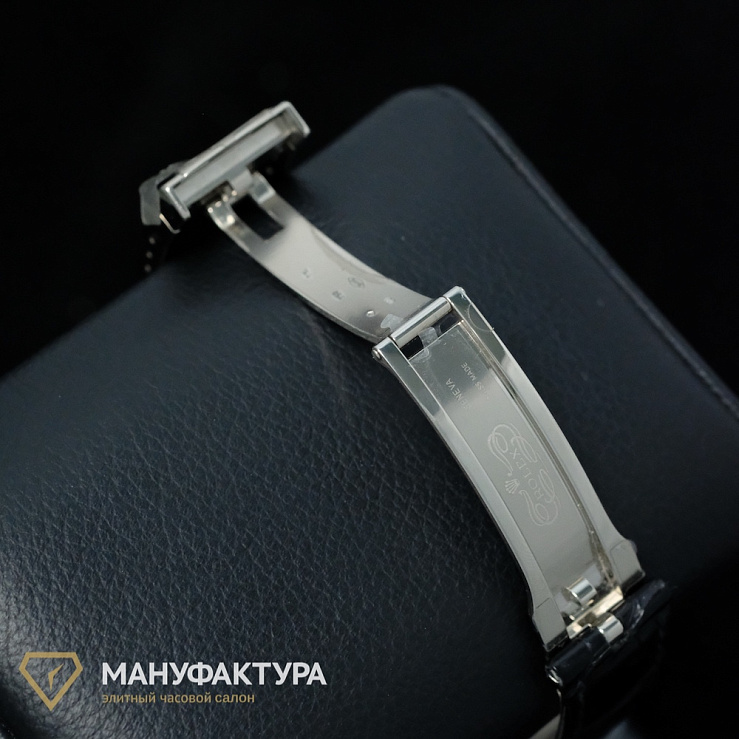Sky-Dweller White Gold Leather Strap