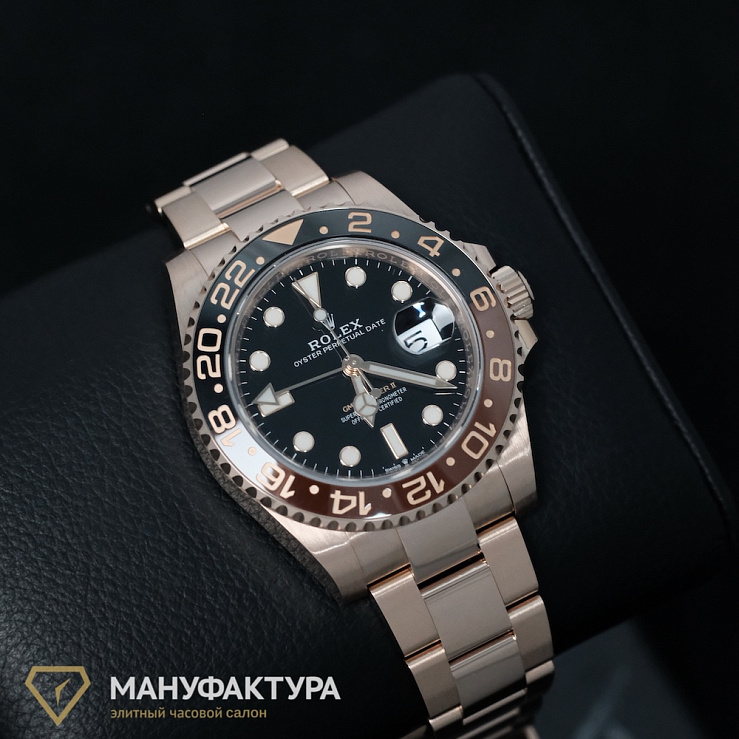 Everose rolex gmt hotsell