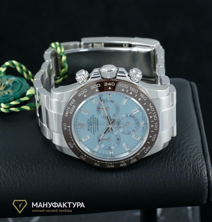 Cosmograph Daytona Platinum Baguette Diamond Dial
