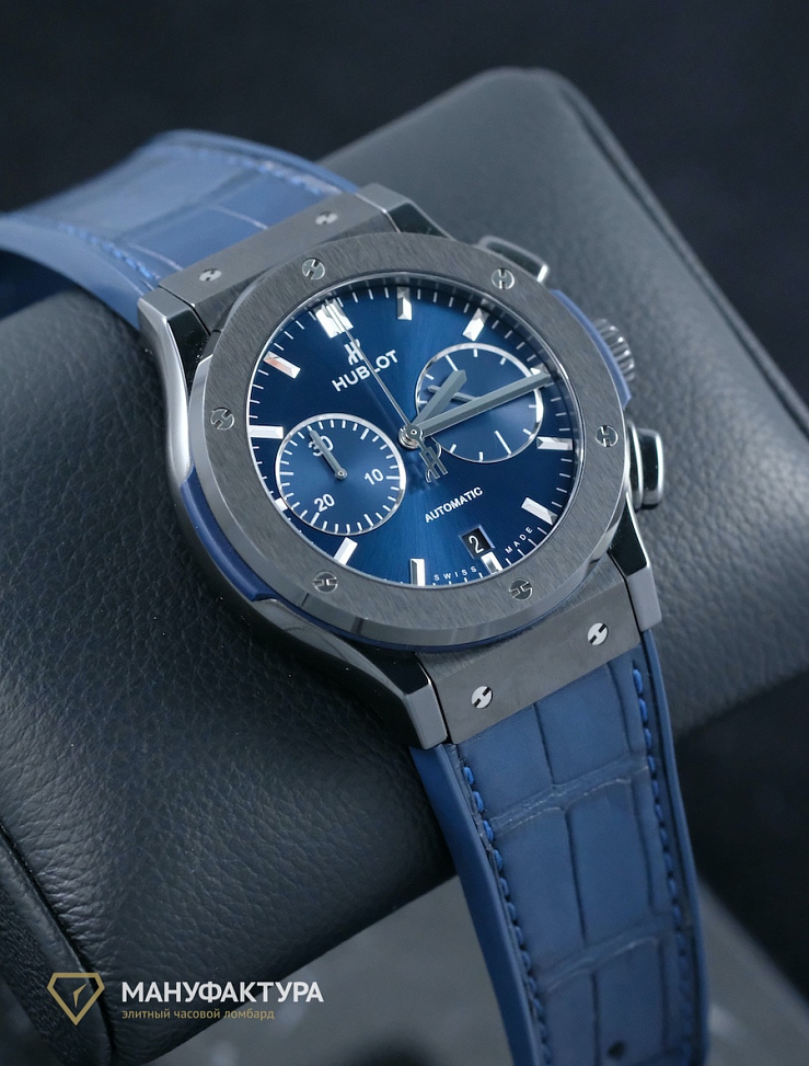 Classic Fusion Chronograph Ceramic Blue 45mm