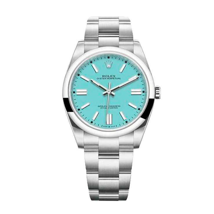 Oyster Perpetual 41 mm Turquoise Tiffany Dial