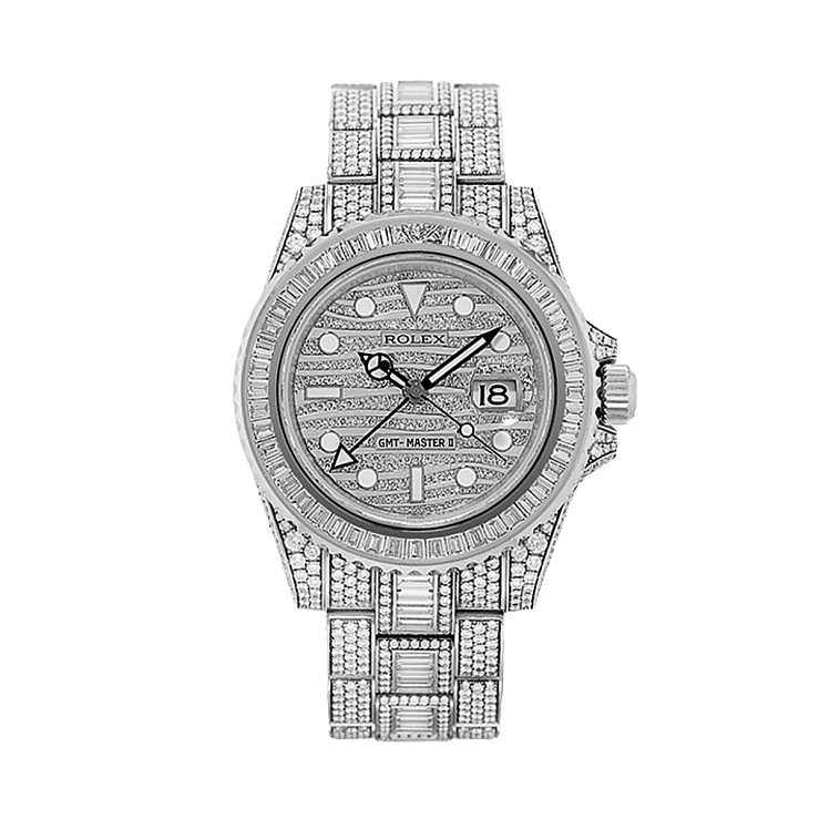 GMT Master II Custom Diamonds