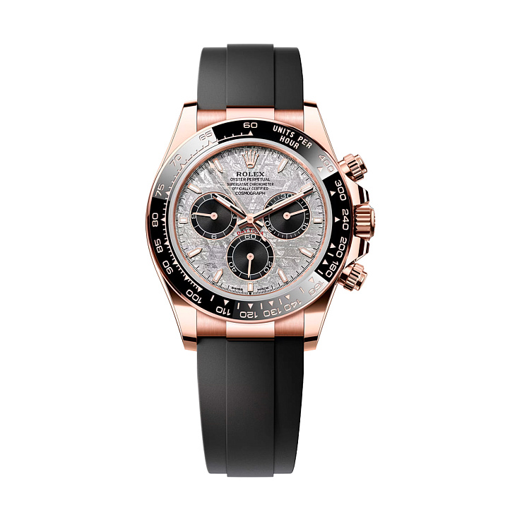 Сosmograph Daytona Rose Gold Meteorite dial Oysterflex bracelet