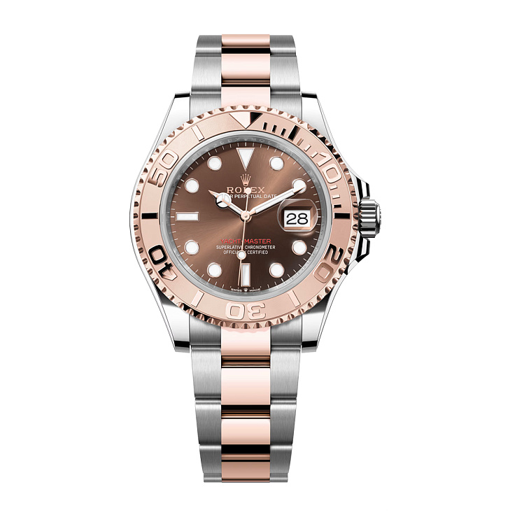 Yacht-Master 40mm Steel & Everose Gold Chocolate Dial