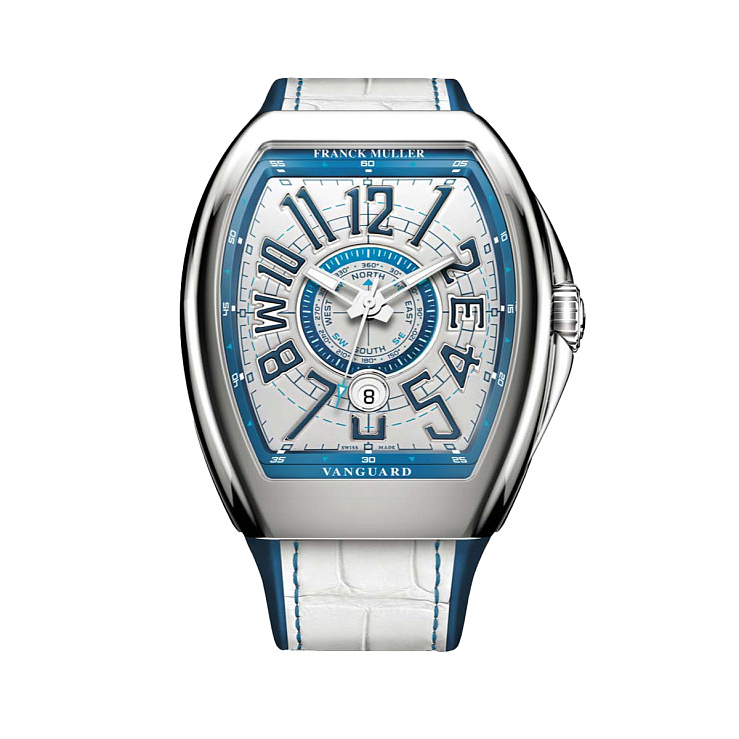 Vanguard Mariner Blue and White Steel 45mm