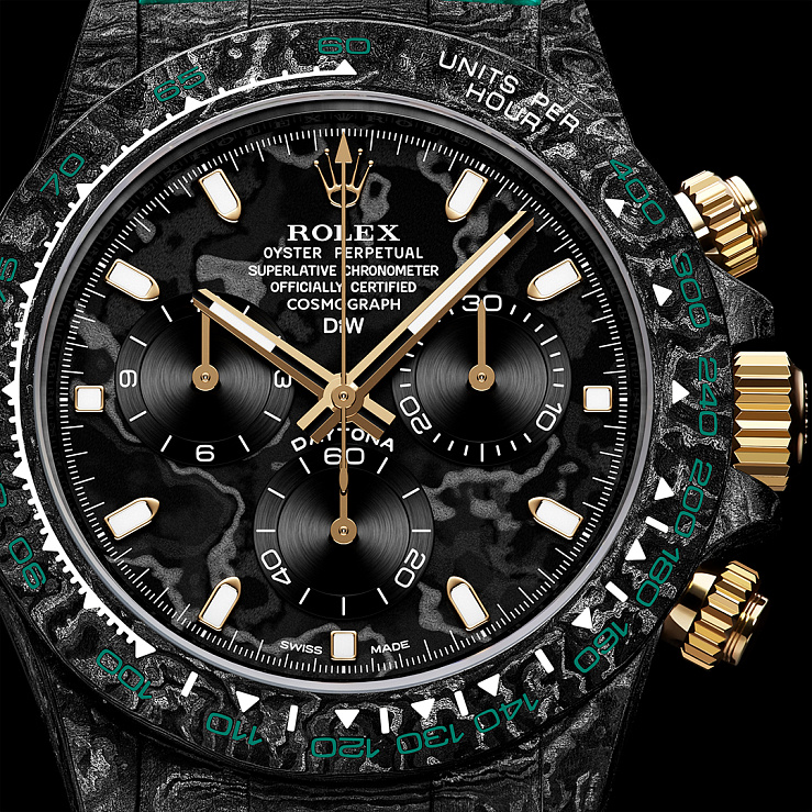 Rolex Daytona 40 Mm Emerald Carbon