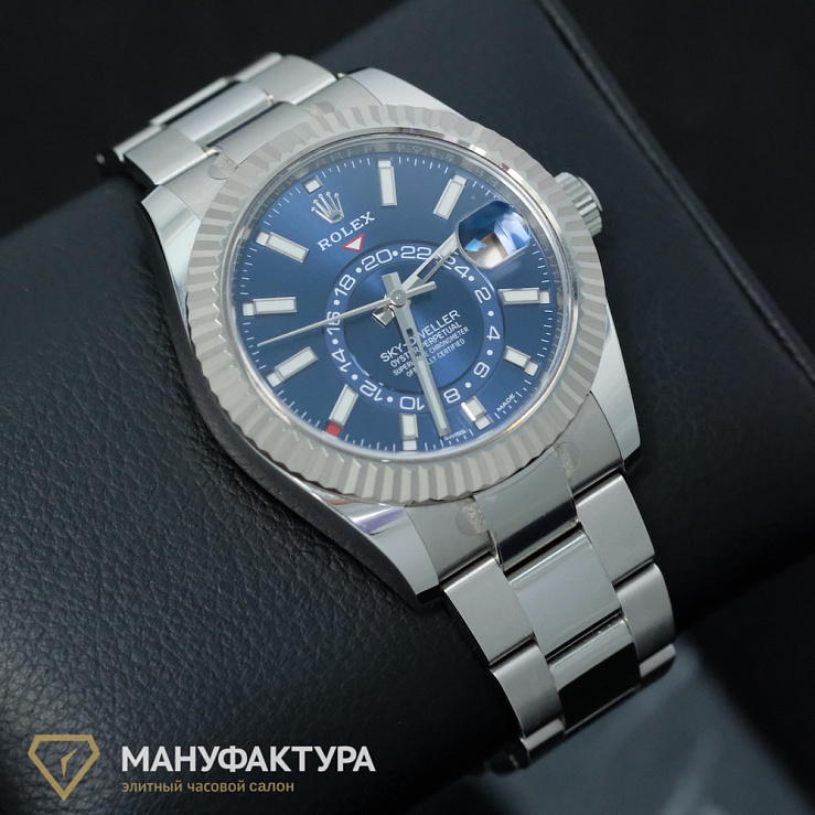 Sky-Dweller Steel Blue Dial