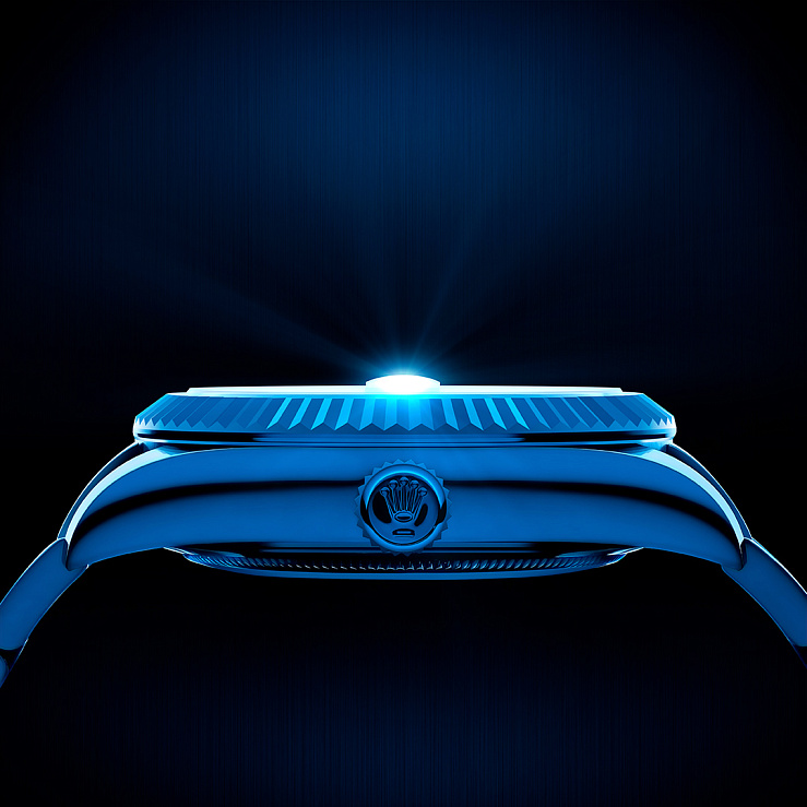 Rolex World Timer Blue DLC