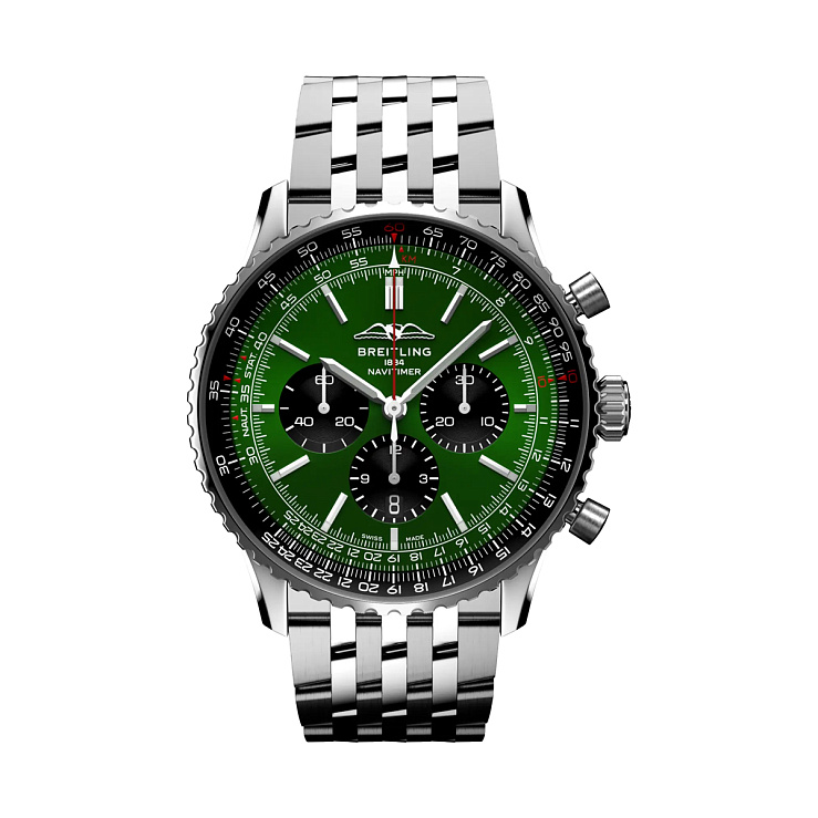 Navitimer B01 Chronograph 46mm Green