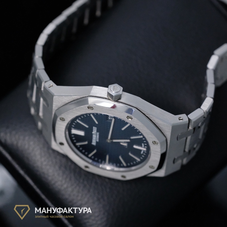 Royal Oak Jumbo 39 mm Blue 2015