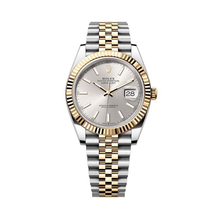 Oyster Perpetual Datejust 41mm silver dial