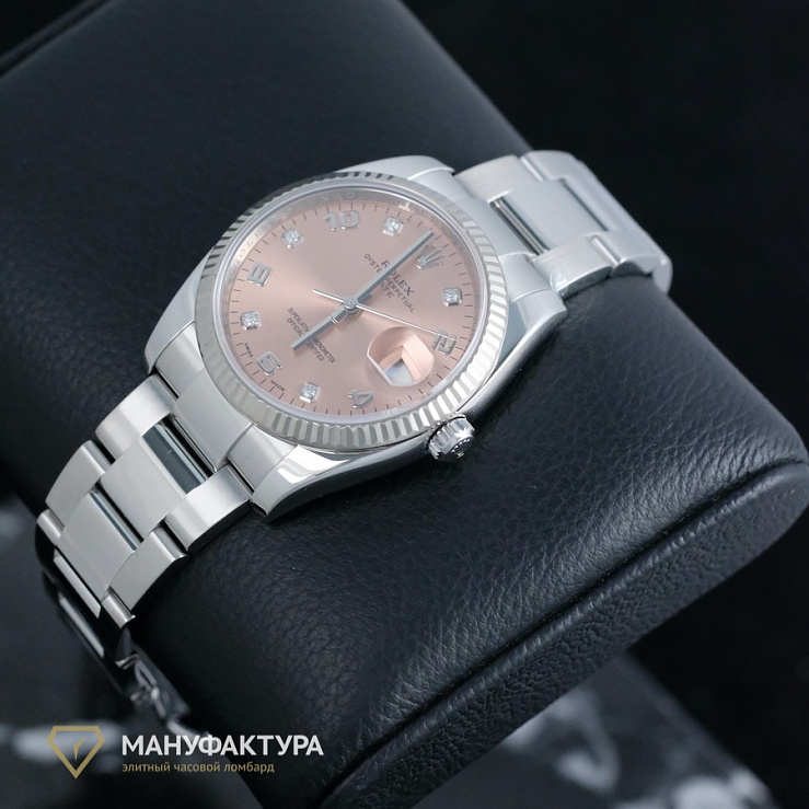 Oyster Perpetual Date Diamond Index