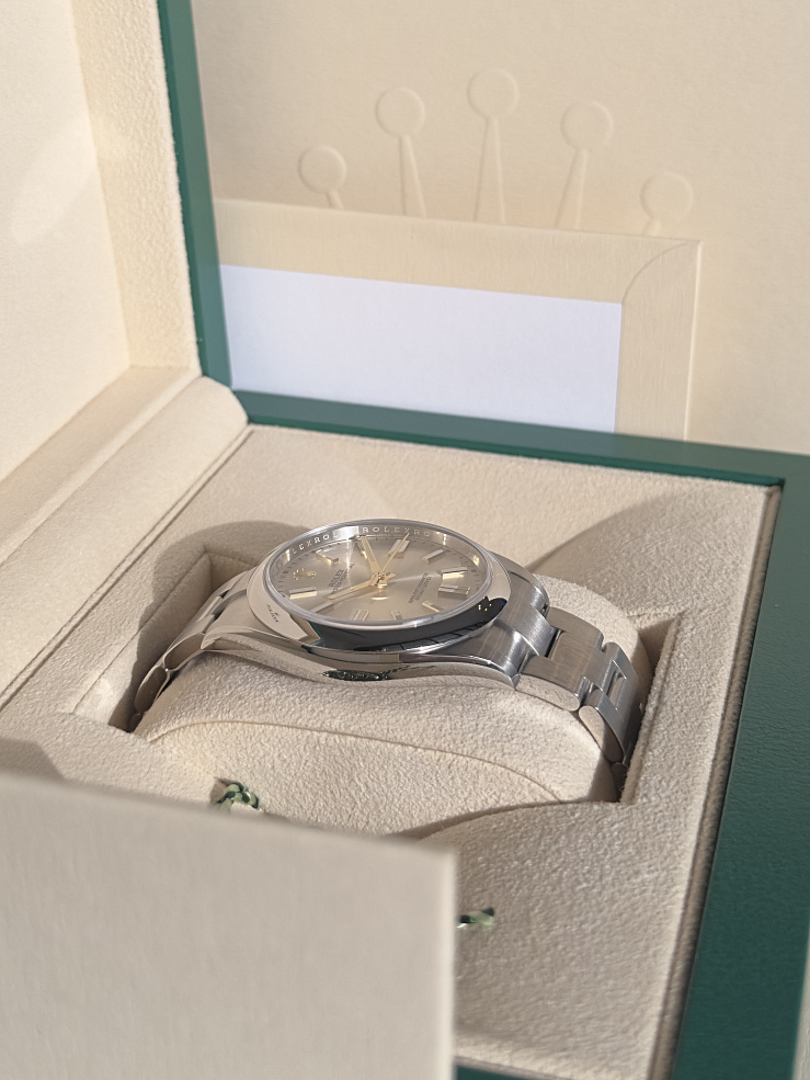 Oyster Perpetual 41 mm Silver Dial