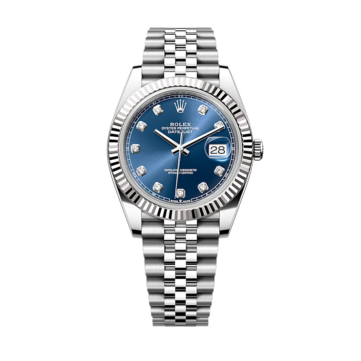 Oyster Perpetual Datejust 41mm Blue Dial