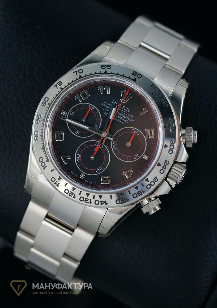 Oyster Perpetual Cosmograph Daytona White Gold Racing Dial