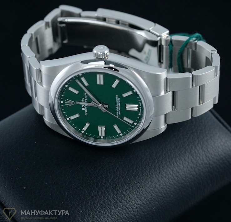 Oyster Perpetual 41 mm Green Dial