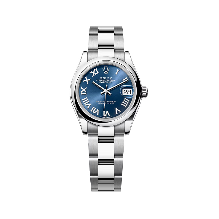 Datejust 31mm Steel Blue Roman Dial Oyster Bracelet