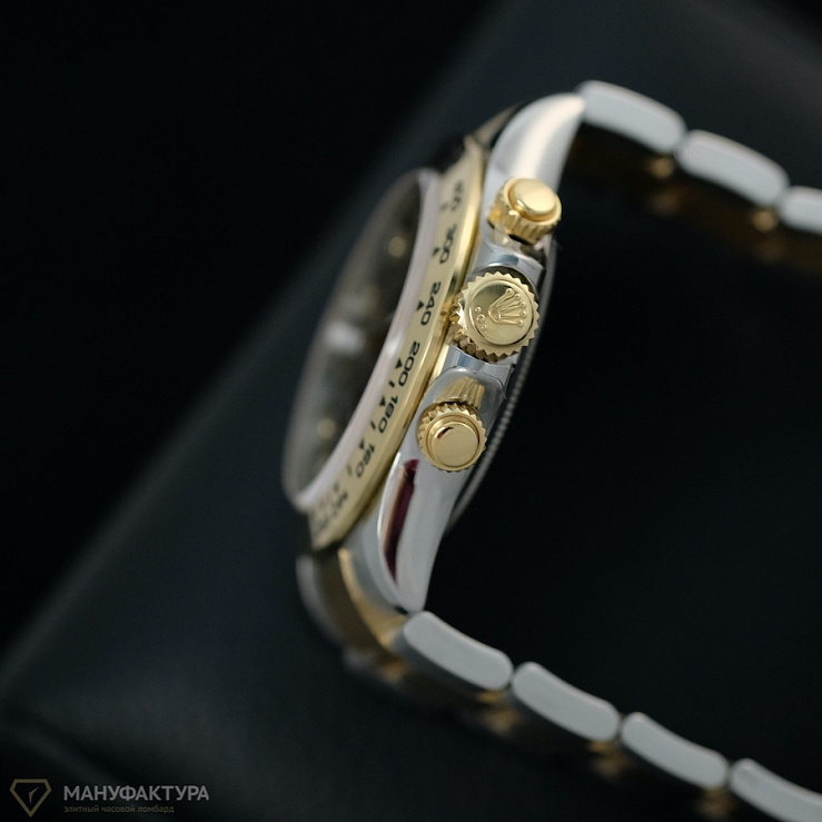 Oyster Perpetual Cosmograph Daytona Black Dial 8 Diamonds