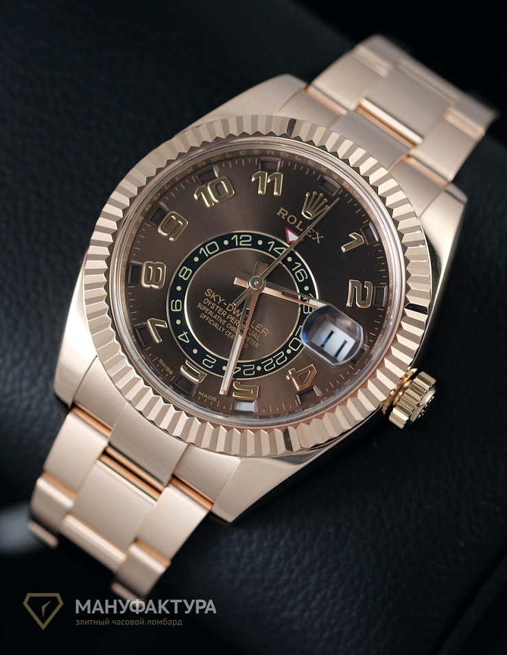 Sky-Dweller Rose Gold Discontinued Chocolate Dial