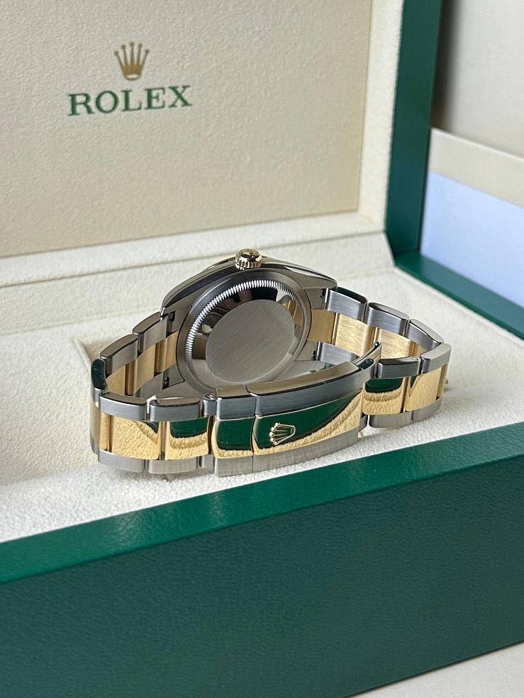 Datejust 36mm Steel & Yellow Gold Wimbldon Dial Oyster Bracelet