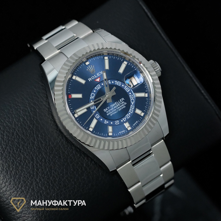 Sky-Dweller Steel Blue Dial