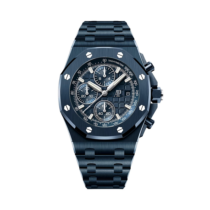Royal Oak Offshore Selfwinding Chronograph Blue Nuit, Nuage 50 Ceramic