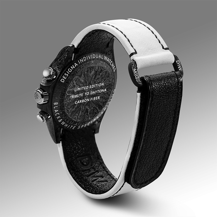 Rolex Daytona 40 Mm Black & White Gold_Arabic