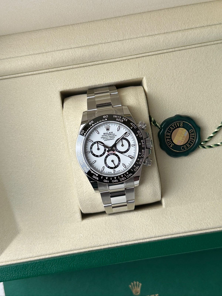 COSMOGRAPH DAYTONA Steel White "Panda" Dial