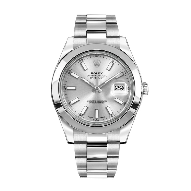 Datejust II Silver Dial 116300