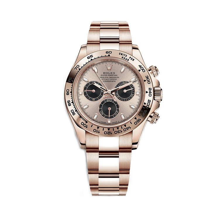 Oyster Perpetual Daytona Rose Gold Sundust Dial