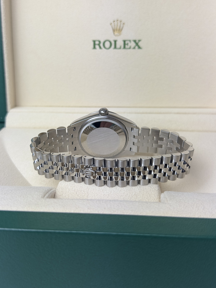 Datejust 31mm Steel Mint Green Dial Jubilee Bracelet