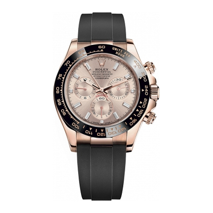 Oyster Perpetual Cosmograph Daytona Oysterflex Baguette Dial