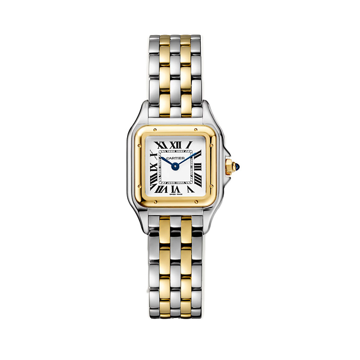 PANTHÈRE DE CARTIER small steel and yellow gold