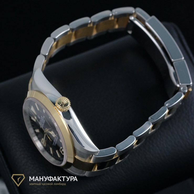 Explorer 36 mm Steel and Yellow Gold