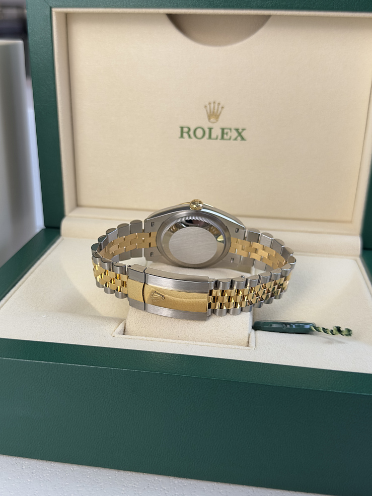 Datejust 36mm Steel & Yellow Gold Champagne Dial Jubilee Bracelet