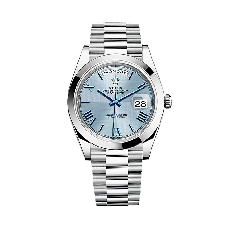Day-Date II President Platinum Ice Blue