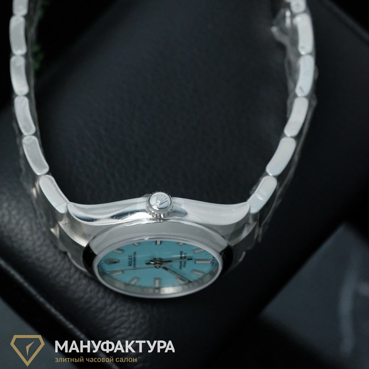 Oyster Perpetual Turquoise Blue 31mm