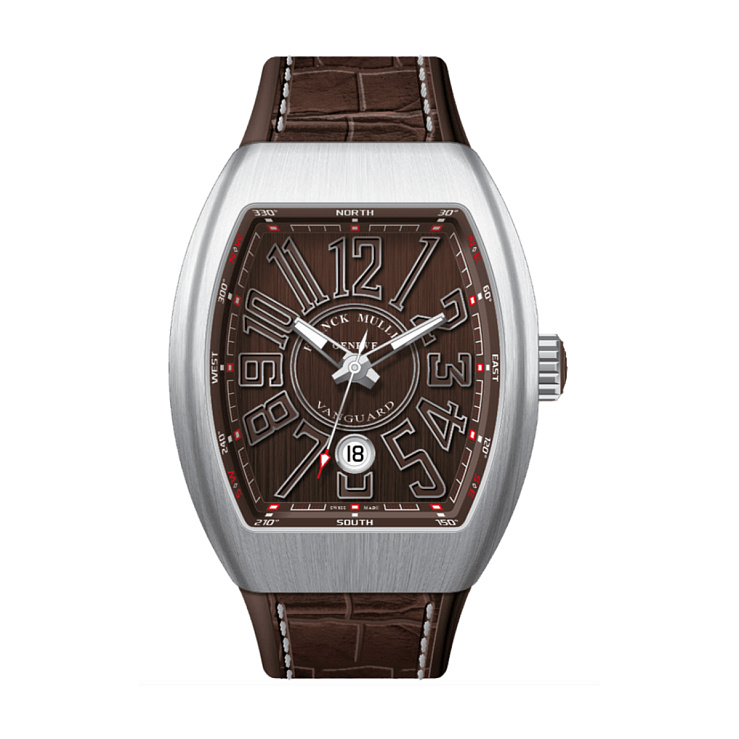 Vanguard Steel Brown Dial 45mm