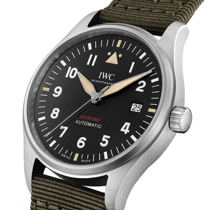 Pilots Watch Automatic Spitfire