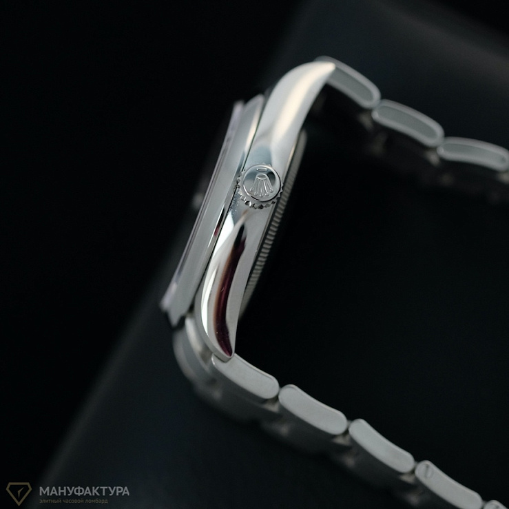 Oyster Perpetual 36 Stainless Steel Yellow Dial