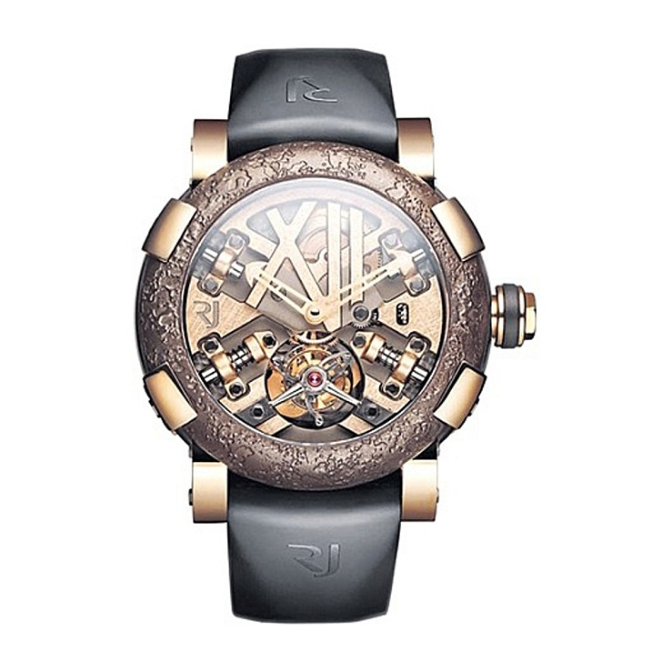 Steampunk Tourbillon Rose Gold/Rusted Steel/Titanium
