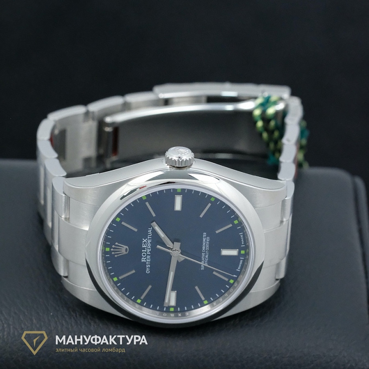 Oyster Perpetual 39mm Blue Dial