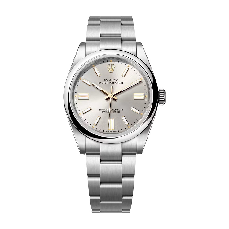 Oyster Perpetual 41mm Silver Dial