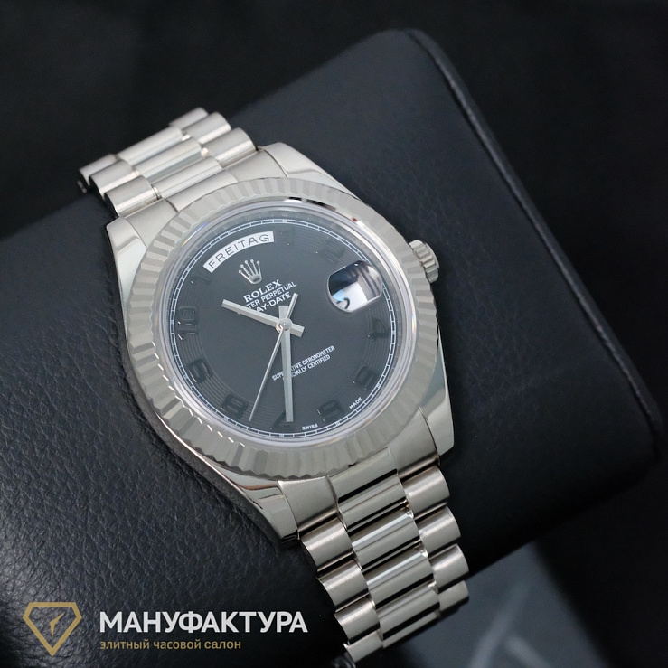 Day-Date 41 President Bracelet White Gold