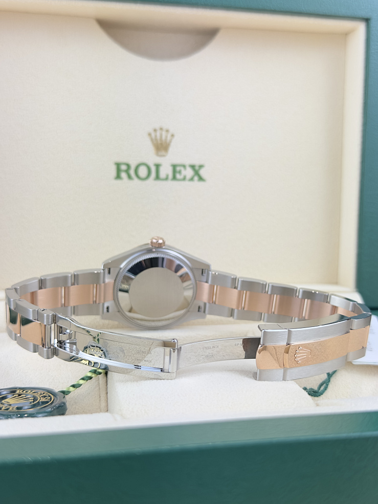 Datejust 31mm Steel and Everose Gold MOP Dial